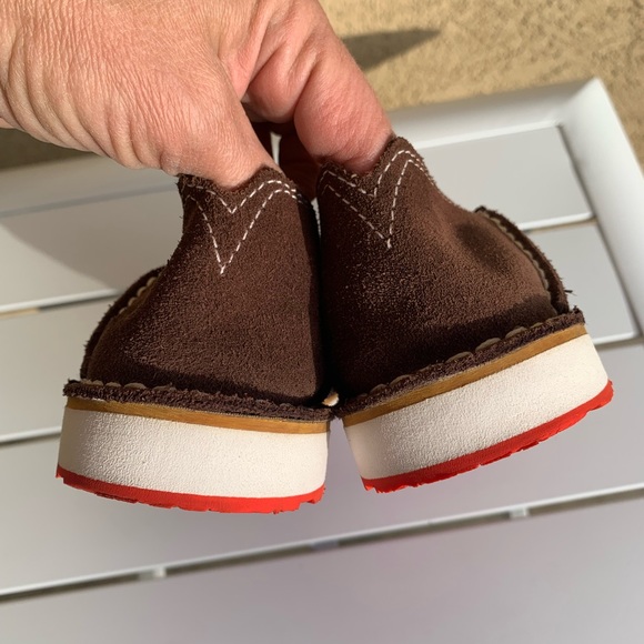 Ariat brown suede and canvas shoes Southwest size 7.5B - Picture 12 of 16